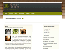 Tablet Screenshot of greenstreetblacksburg.com